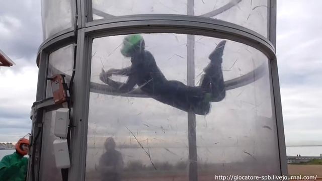 10-е сентября, 2016. Катя в аэротрубе AeroDream. смотреть онлайн
