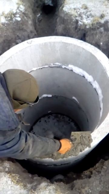Обустройство септик Монтаж колец сертика смотреть онлайн
