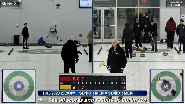 Curling Stadium -Vancouver - Sheet 2 11-16-23 смотреть онлайн