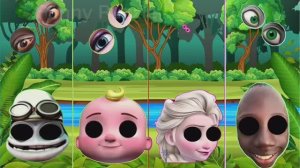 DAME TU COSITA ð Wrong Body Parts Dance Funny Puzzle Wrong Heads #funnypuzzle