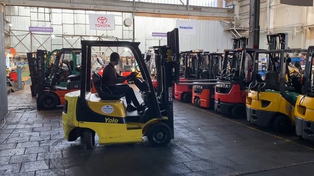 Вилочный автопогрузчик Yale GDP15AK