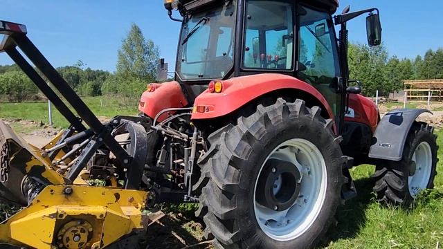трактор Basak 2110s с мульчером Orsi 1700 отзыв
