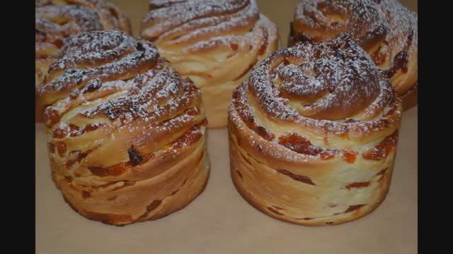 Краффин - бесподобный пасхальный кулич, эффектный и вкусный! Оригинальный рецепт! смотреть онлайн