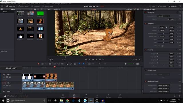 DaVinci Resolve 15 using png images смотреть онлайн