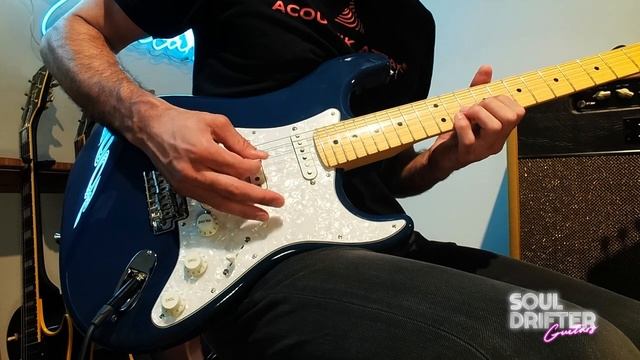 Soul Drifter Demos: Fender Japan Hybrid Stratocaster Indigo Blue смотреть онлайн