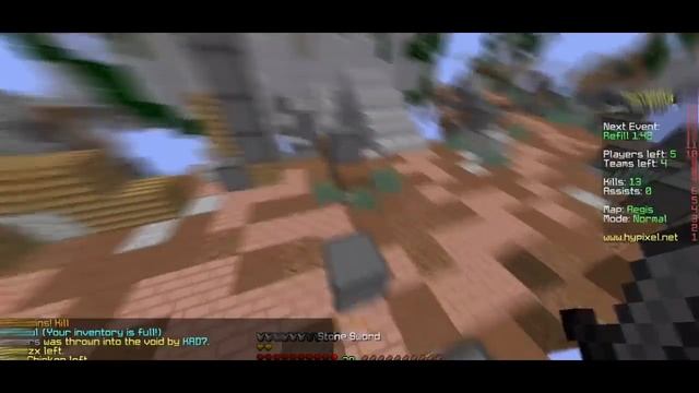 Hypixel Skywars | 17 Kill Game On Aegis