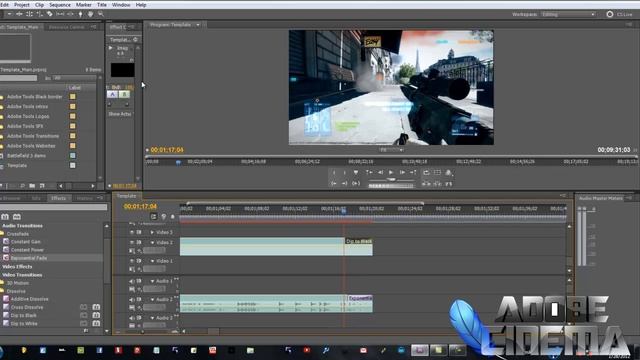 AdobeCinemaTutorials Adobe Premiere Pro Cs 5 Template Setup смотреть онлайн