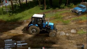 [ РП ] Spintires MudRunner  ДЯДЯ САНЯ ПЕРЕВЕРНУЛСЯ НА СВОЕМ СТАРОМ МТЗ 80