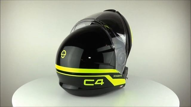 Schuberth C4 Pulse Black Yellow Helmet - ChampionHelmets.com смотреть онлайн