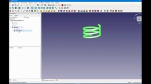 FreeCad Аддитивная спираль