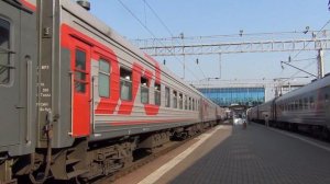 Электровоз ЭП1-091 с поездом №548 Екатеринбург — Анапа