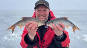 Последний лёд на Горьковском водохранилище.16000 шагов в поисках плотвы.