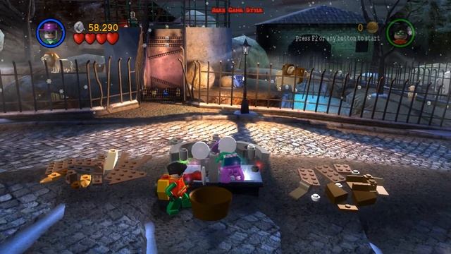 LEGO Batman 1 HD 100% Episode 2-4 Heroes Free Play 100% Walkthrough (All Minikits/Red Brick/Hostage смотреть онлайн