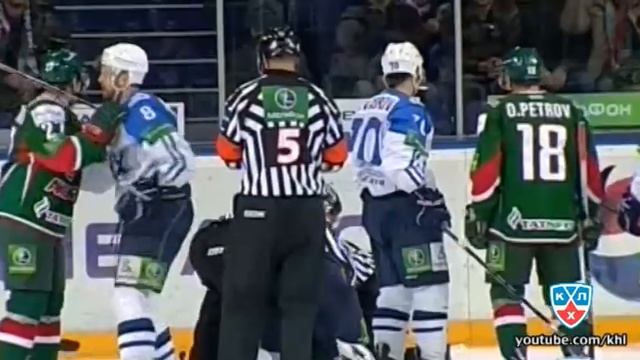 Бой КХЛ: Голубев VS Осала / KHL Fight: Golubev VS Osala смотреть онлайн