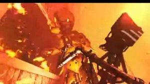 Fnaf 6 ScrapTrap burning scene