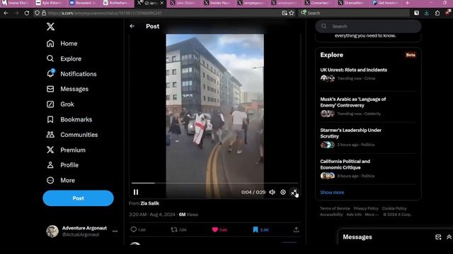 Golden News 8/6 - "Women's" Boxing, Financial Collapse, Anarchy in the UK, and Paid Influencers? смотреть онлайн