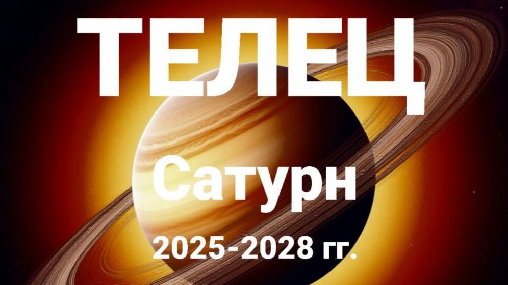 Телец. Сатурн 2025-2028 гг. Астрологический прогноз смотреть онлайн