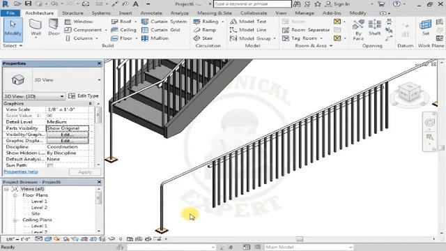 Railing Editing in Revit ||Complete Railing Tutorial in Revit || Railing material Change ||Class #5 смотреть онлайн