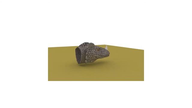 3DS MAX Dinosaur Head Bump Map Turnaround смотреть онлайн