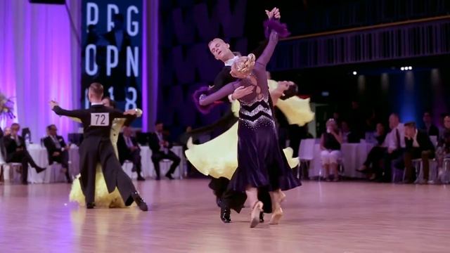 Leonid Khokhlov & Alexandra Shoshneva RUS | Prague Open 2018 | PODF | Waltz смотреть онлайн