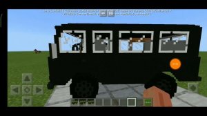 ПЕРВЫЙ  ВИДЕОРОЛИК ПО  Minecraft  PE  МОД  НА УАЗ 452 ( БУХАНКА ) - IPOSSIBLE