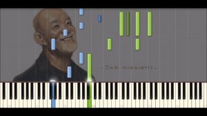 ♪ Joe Hisaishi: Innocent - Piano Tutorial