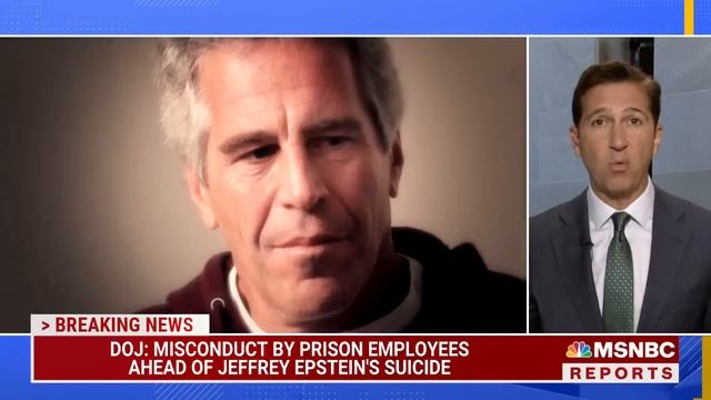 DOJ Finds Misconduct By Prison Employees Led To Jeffrey Epstein's Death