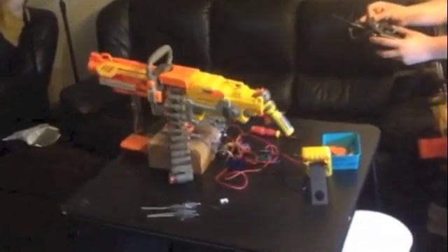 Remote Controlled Nerf Vulcan смотреть онлайн