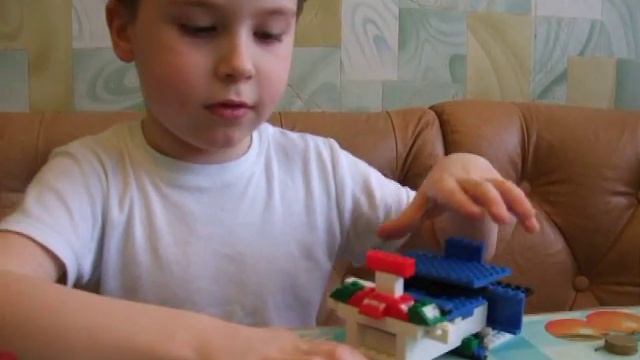 Лего конструктор.Испытания автомата ...орехов! смотреть онлайн