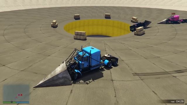 GTA 5 CHOP DESTROYED ME IN THIS DEMOLITION DERBY CHALLENGE смотреть онлайн