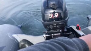 ХАНКАЙ 9,9 обкатка на чистой воде.