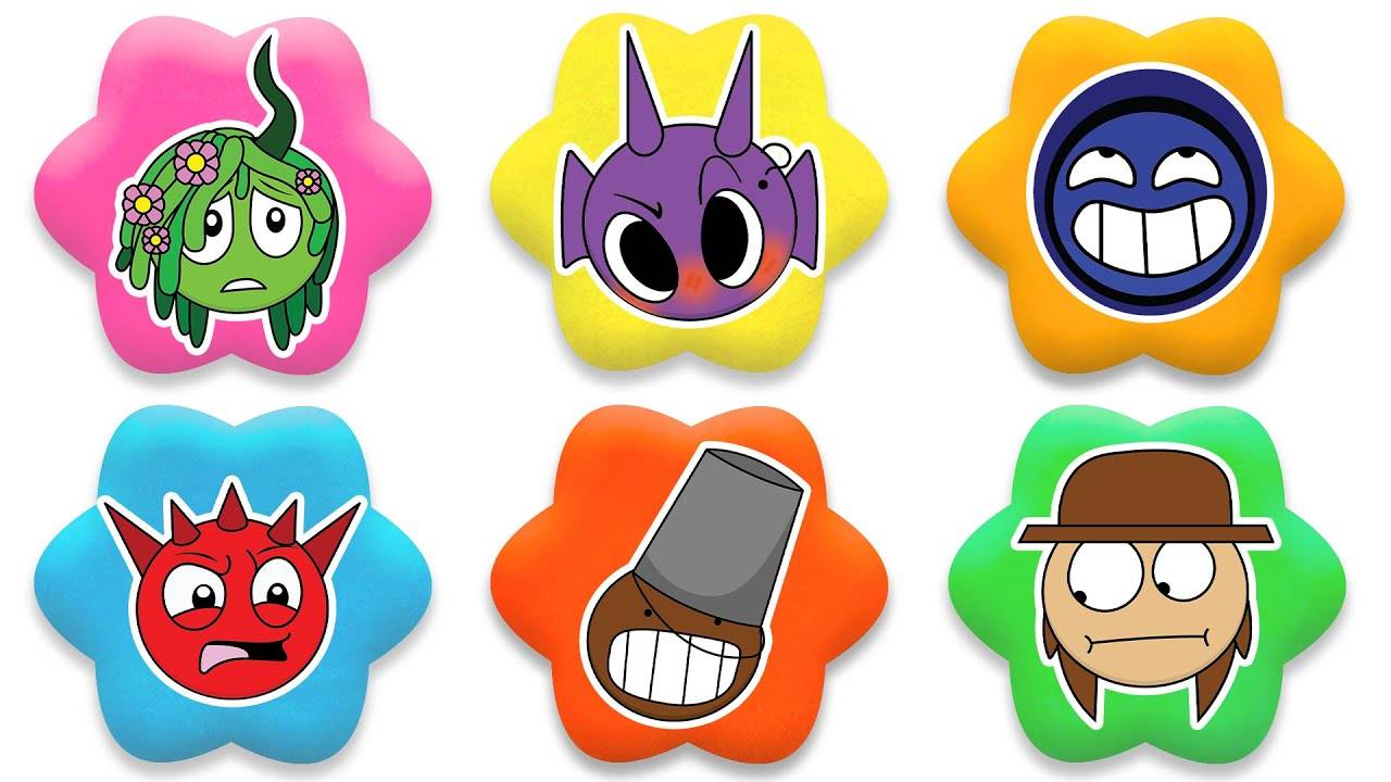 Кубики Спрунки. Какой персонаж Спрунки выпадет из кубиков. Фаза 8 Рэдди х Винерия смотреть онлайн