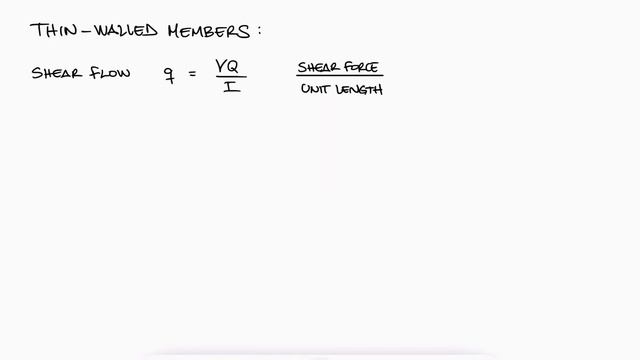 Thin-Walled Members and SHEAR FLOW in 10 MINUTES!! смотреть онлайн