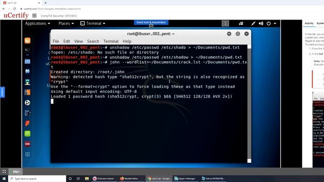 Cracking a Linux Password Using John the Ripper | CompTIA Security+ смотреть онлайн