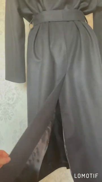 Пальто-халат из 100% кашемира на вискозной подкладке Max Mara смотреть онлайн