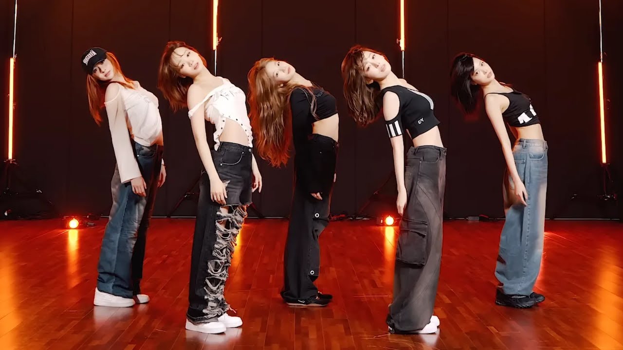 LE SSERAFIM - "HOT" | Dance Practice Mirrored смотреть онлайн
