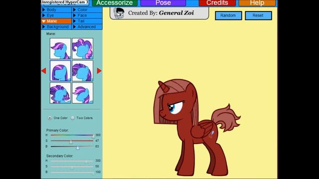 Как пользоваться Pony Creator смотреть онлайн