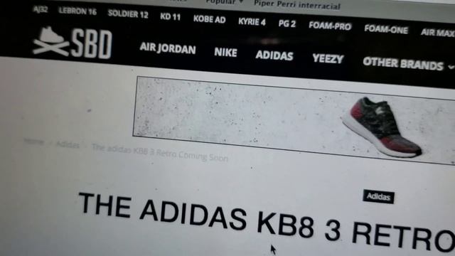 Adidas Crazy 3 / Adidas KB8 3 смотреть онлайн