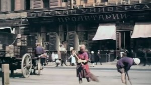 Советская Россия 1930-х годов в цвете.