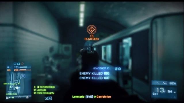BF3// Snipers with iron sights FTW смотреть онлайн