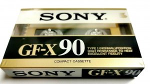 Калибровка и запись - SONY GF-X (1985)