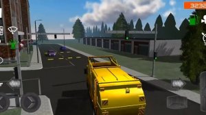 Видео про игру мусоровоз часть1