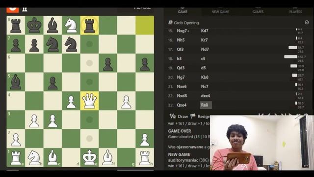 Varad Jadhav vs Ojas Sonawane : Chess DeathMatch смотреть онлайн