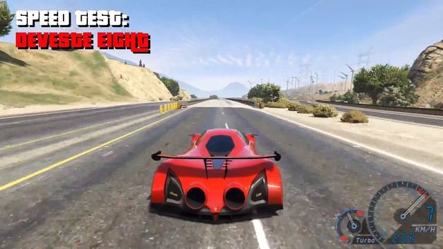 GTA 5 ONLINE - DEVESTE EIGHT VS TEZERACT (WHICH IS FASTEST?) смотреть онлайн