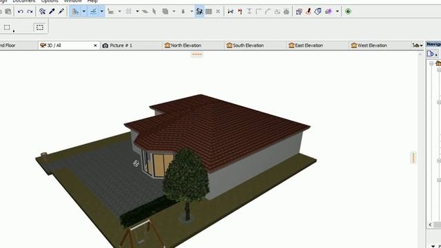 Archicad 19 house plan смотреть онлайн