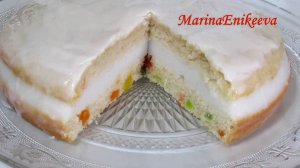 ПОСТНЫЙ СВЕТЛЫЙ Торт НА СКОРУЮ РУКУ! ФАНТАСТИЧЕСКИ ВКУСНЫЙ ТОРТ на ПРАЗДНИК в ПОСТ! VEGAN CAKE