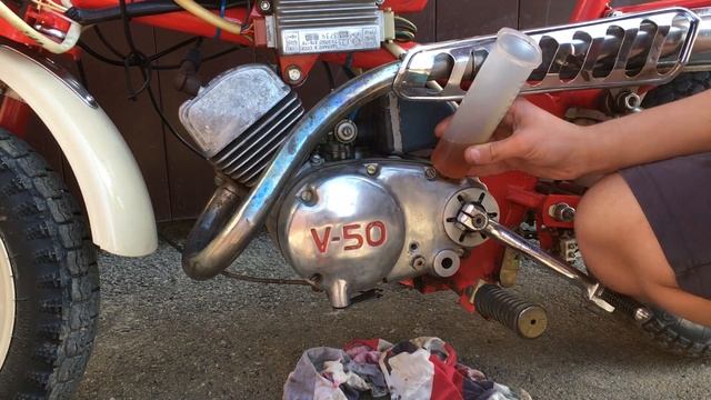 Замена масла на Riga Mini 30