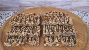 МЮСЛИ батончики. Мои ЛЮБИМЫЕ СЛАДОСТИ. ФИТНЕСС БАТОНЧИК рецепт