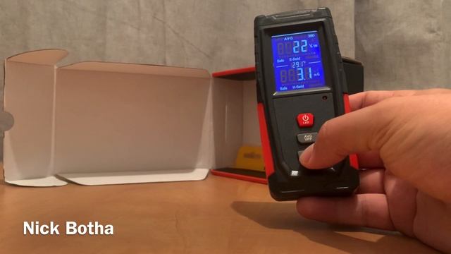 Unboxing electromagnetic radiation tester смотреть онлайн