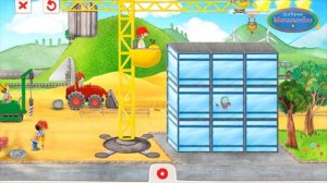 КРАН для самых маленьких. Мультфильм про подъемный кран. Про кран и грузовик. Краны для детей.